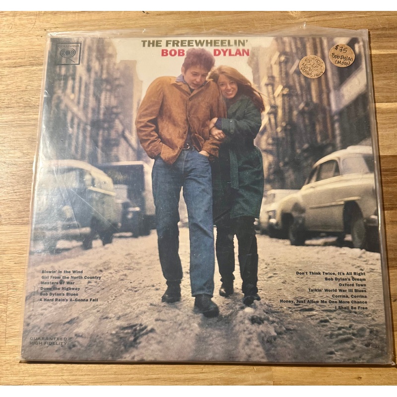 Bob Dylan–The Freewheelin’ Bob Dylan, Vinyl Record