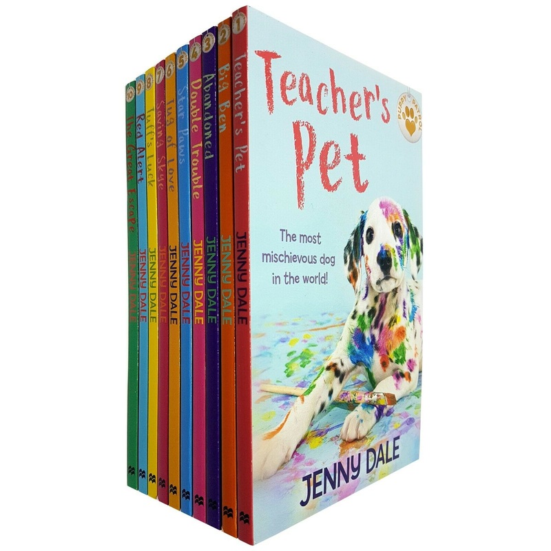Jenny Dale 10 Books Collection Set Puppy Patrol Star Paws Red Alert
