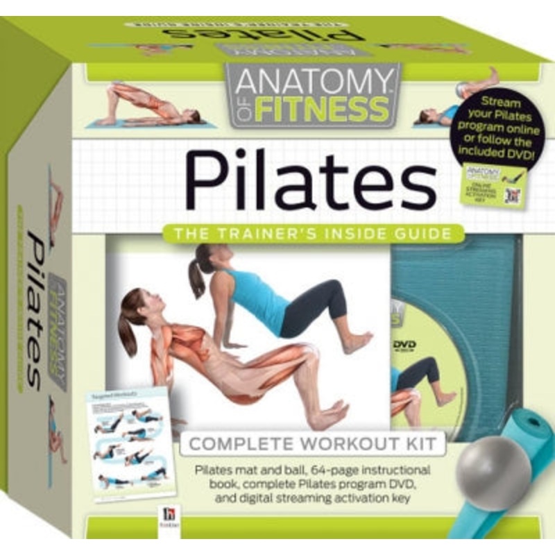 Pilates Anatomy of Fitness The Trainers Inside Guide Complete Workout Kit