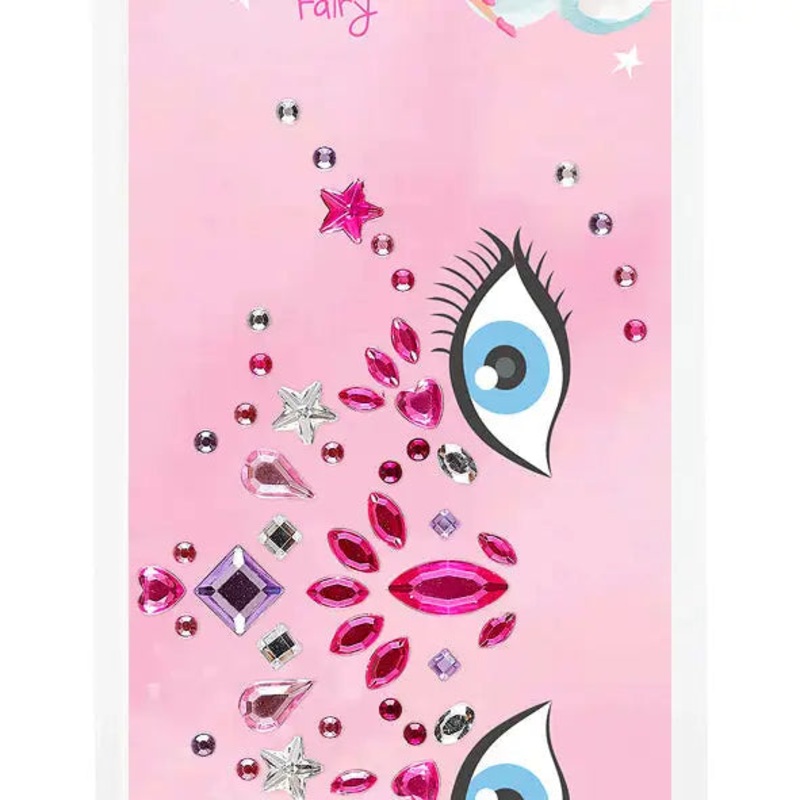 Fairy Face Jewels Pink