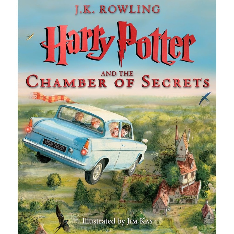 Harry Potter and the Chamber of Secrets: The Illustrated Edition (Harry Potter, Book 2) (2)
