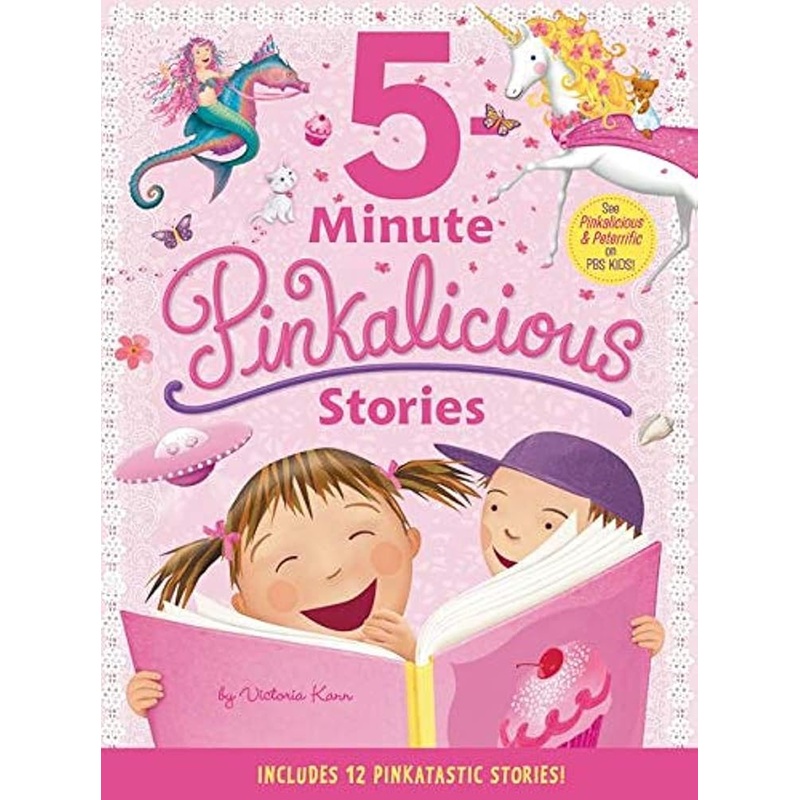 Pinkalicious: 5-Minute Pinkalicious Stories: Includes 12 Pinkatastic Stories!