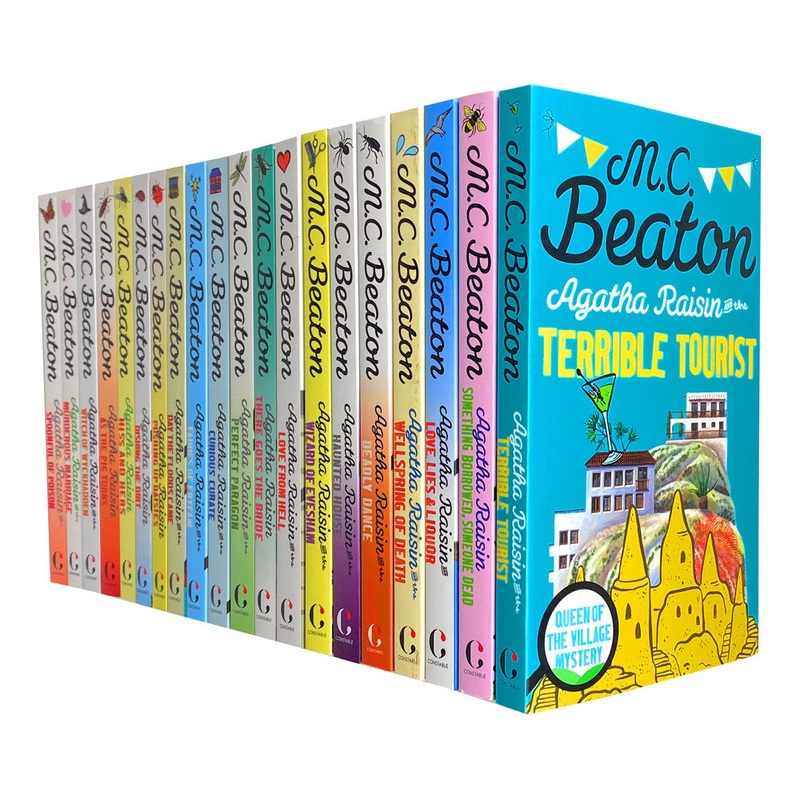 Agatha Raisin 20 books Set Series 1 and 2 by M C Beaton, Haunted House, Perfect Paragon…