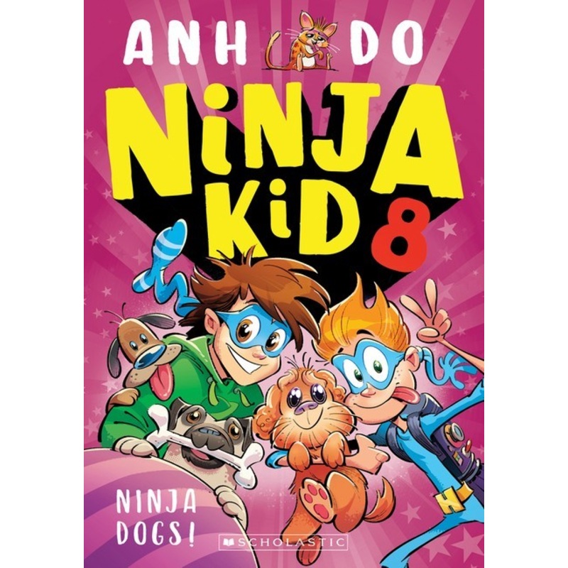 NINJA KID #8-NINJA DOGS!
