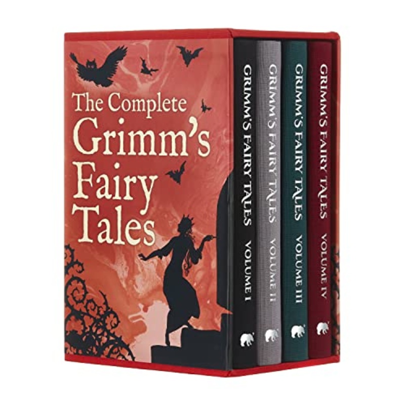 The Complete Grimm’s Fairy Tales: Deluxe 4-Book Hardback Boxed Set by Jacob Grimm(Arcturus Collector’s Classics)