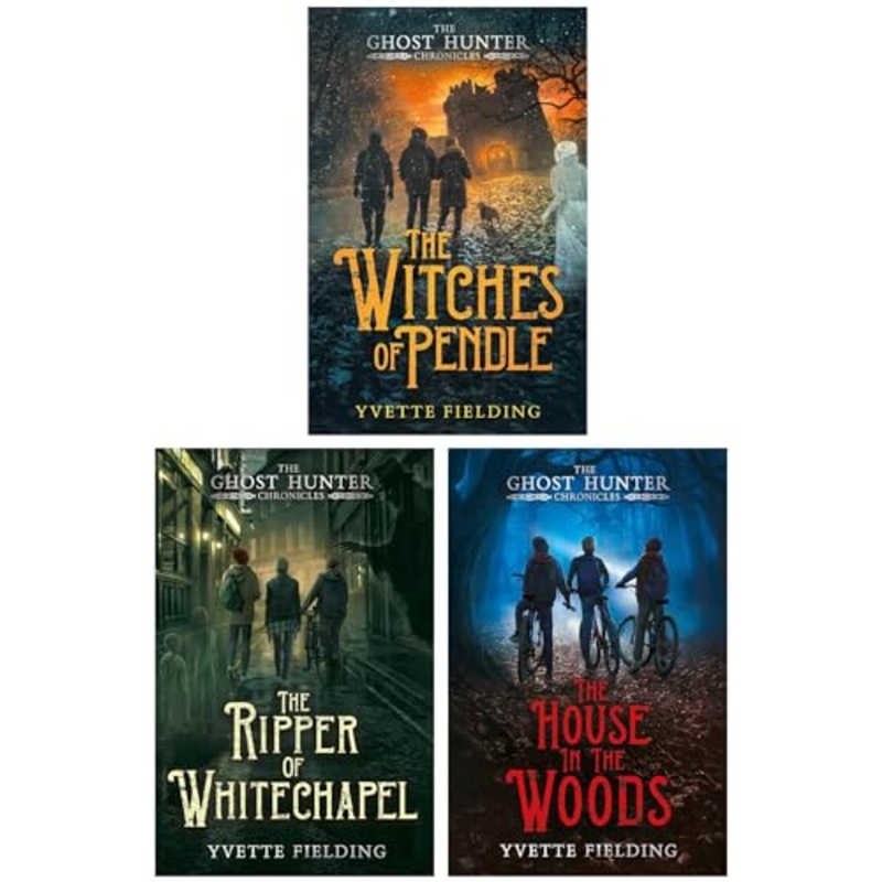 The Ghost Hunter Chronicles 3-Book Collection by Yvette Fielding|Spooky YA Horror Series Ghosts,Mystery, Paranormal Thriller & Supernatural Adventure