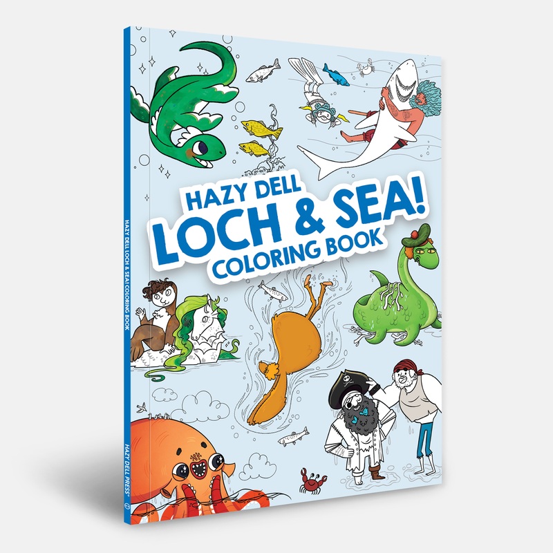 Hazy Dell Press – Hazy Dell Loch & Sea! Coloring Book