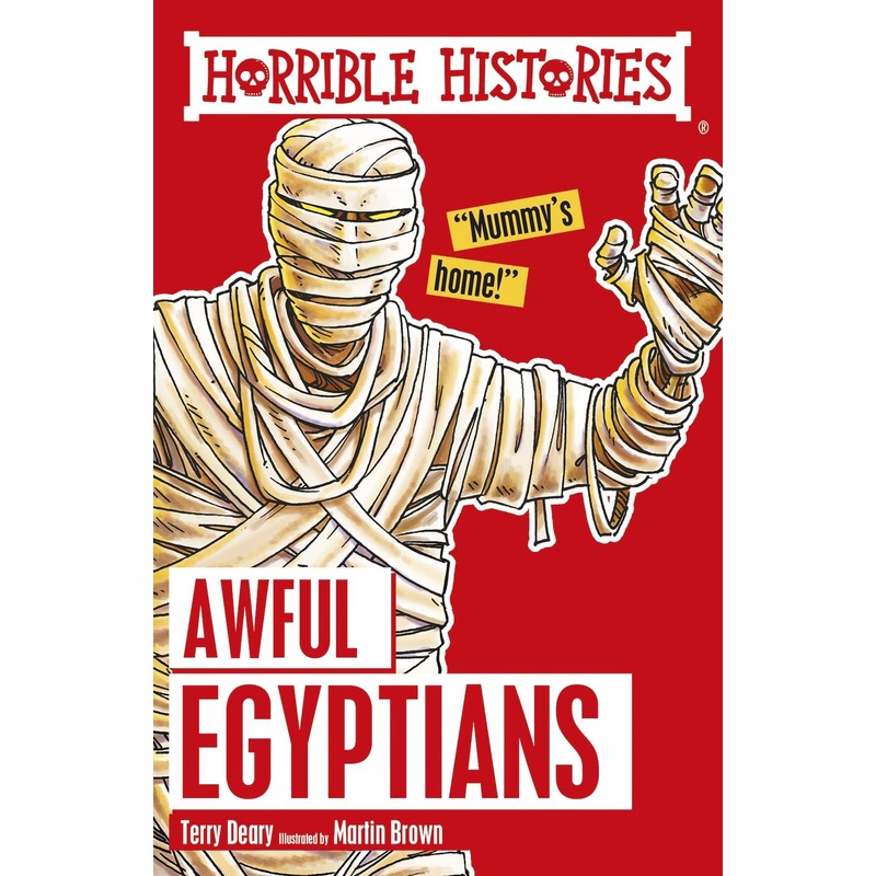 Awful Egyptians  Horrible Histories Book by Terry Deary | Funny and Gruesome Ancient Egypt History for Kids Ages 812