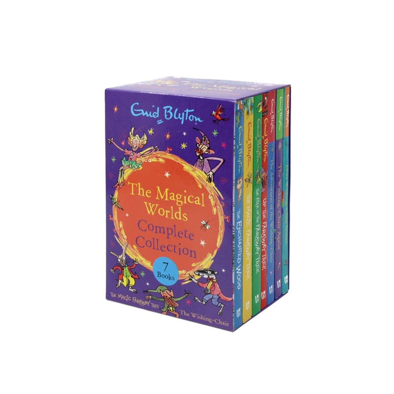 Enid Blyton Magical Worlds 7 Book Box Set | Faraway Tree & Wishing-Chair | Classic Children’s Fantasy Stories, Adventure, Imagination & Bedtime Tales
