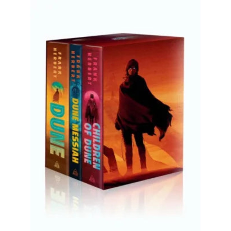 Frank Herbert’s Dune Saga 3-Book Deluxe Hardcover Boxed Set: Dune, Dune Messiah, and Children of Dune Boxed Set