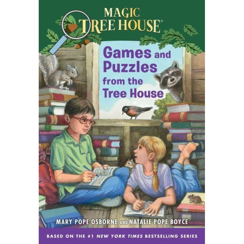 Games and Puzzles from the Tree House: Over 200 Challenges! Paperback