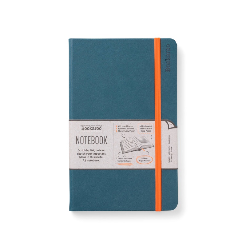 if USA – Bookaroo A5 Notebook: Teal