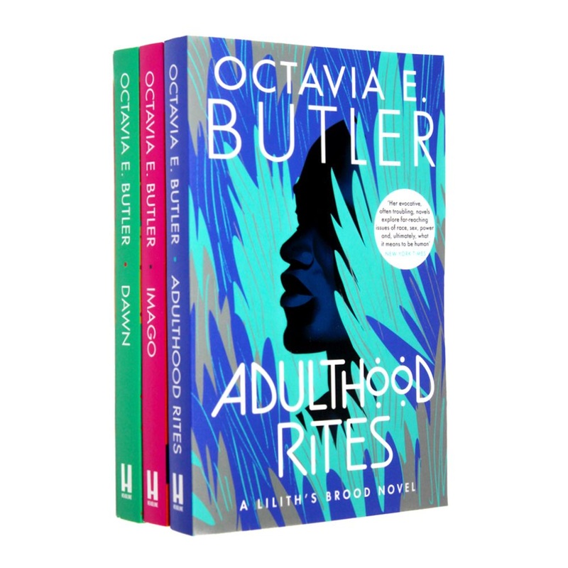 Lilith’s Brood Series by Octavia Butler|3 Book Sci-Fi Collection Set |Imago, Adulthood Rites, Dawn |Aliens, Dystopian, Humanity, Future & Epic Fiction