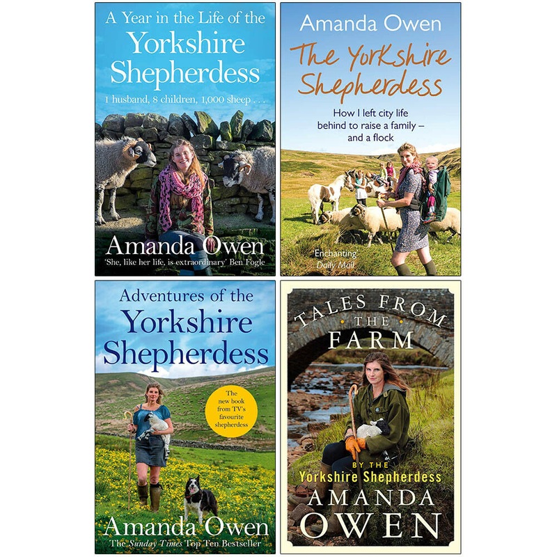Amanda Owen 4 Books Set Collection – Yorkshire Shepherdess