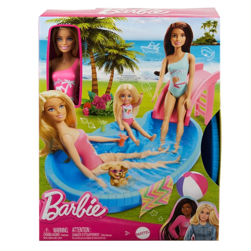 Barbie Pool Doll & Playset