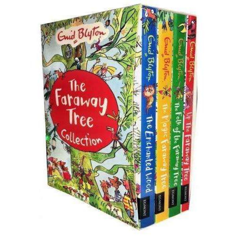 Enid Blyton’s The Faraway Tree: 4 Magical Books Collection Set  Classic Children’s Fantasy Adventure Series, Timeless Tales, and Family Stories
