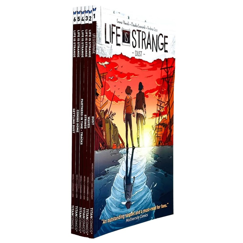 Life is Strange Series 1- 6 Book Collection Set by Emma Vieceli (Dust,Waves,Strings,Tracks,Coming Home,Settling Dust)