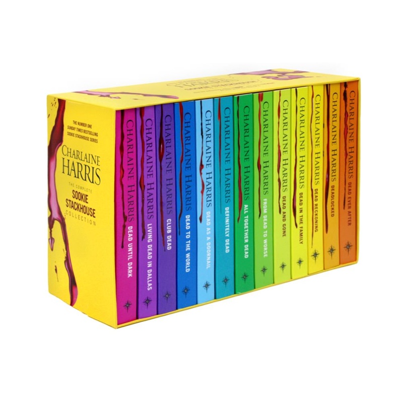 True Blood Sookie Stackhouse 13 Books Box Set Collection by Charlaine Harris – Complete Vampire Fantasy Series for Fans of Paranormal & Mystery Books