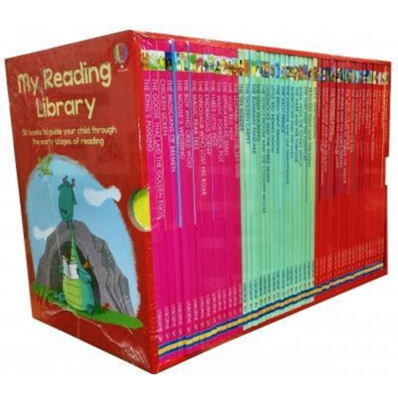 Usborne My Second Reading Library 50 Books Set Collection Set Age 4+