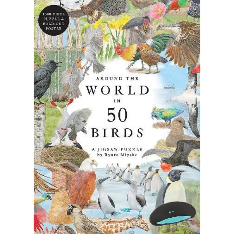 AROUND THE WORLD IN 50 BIRDS JIGSAW
