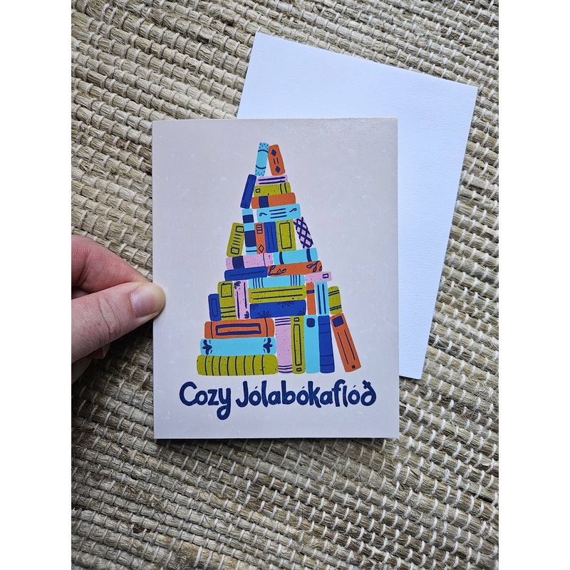 Greeting Card – Cozy Jolabokaflod