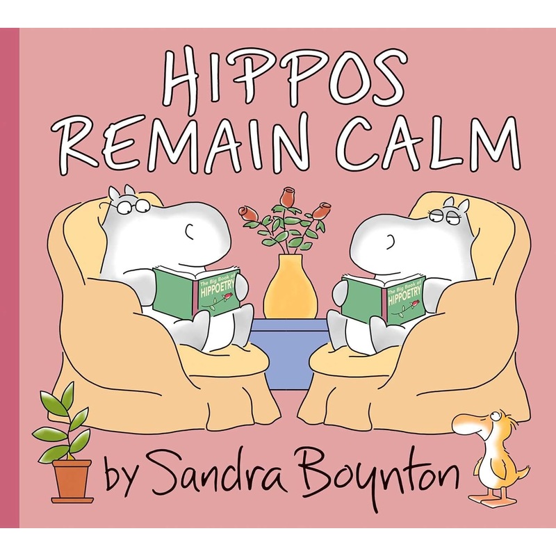 Hippos Remain Calm Hardcover