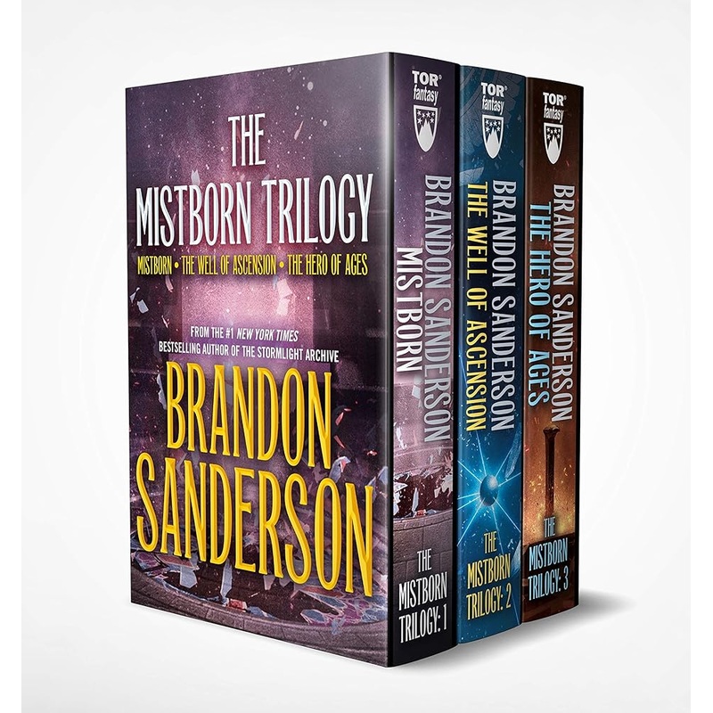 Mistborn Boxed Set I: The Well of Ascension, Hero of Ages (The Mistborn Saga)