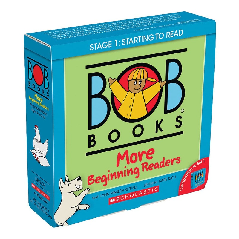 Bob Books – More Beginning Readers Box Set Phonics, Ages 4 and Up, Kindergarten (Stage 1: Starting to Read)