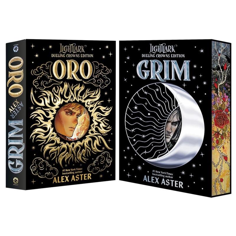 Grim and Oro: Dueling Crowns Edition (A Lightlark Saga Deluxe Companion Book) – Pre-Order Hardcover