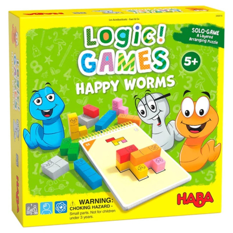 Logic! Games:  Happy Worms