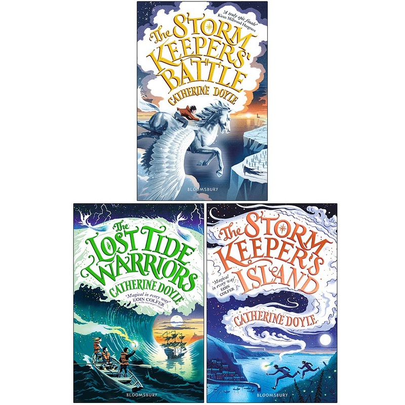 The Storm Keeper Trilogy 3 Books Collection Set By Catherine Doyle (The Storm Keepers’ Battle, The Lost Tide Warriors, The Storm Keepers Island)