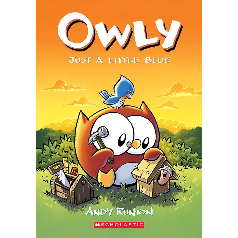 Just a Little Blue: A Graphic Novel (Owly #2) (2)