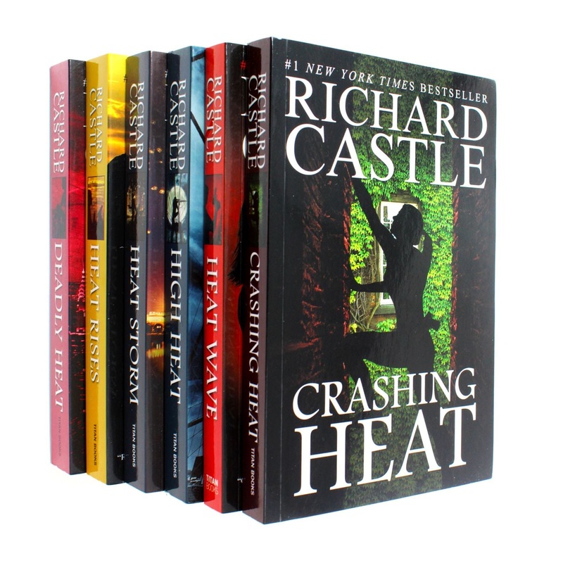 Nikki Heat Series 6-Book Collection by Richard Castle | Mystery & Crime Fiction Set | Includes Crashing Heat, Heat Wave, High Heat, Heat Rises & More