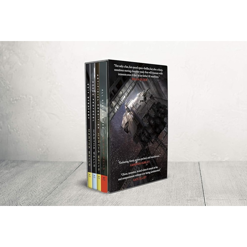 The Murderbot Diaries: All Systems Red, Artificial Condition, Rogue Protocol, Exit Strategy