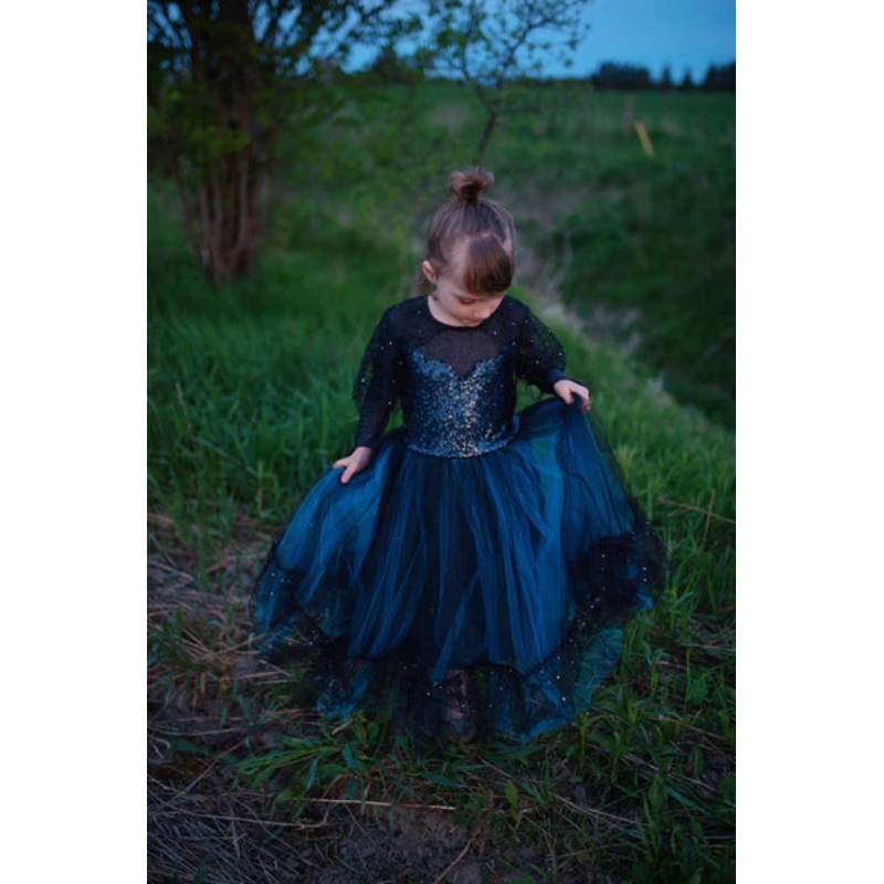 Luna the Midnight Witch Dress & Headband, 7-8