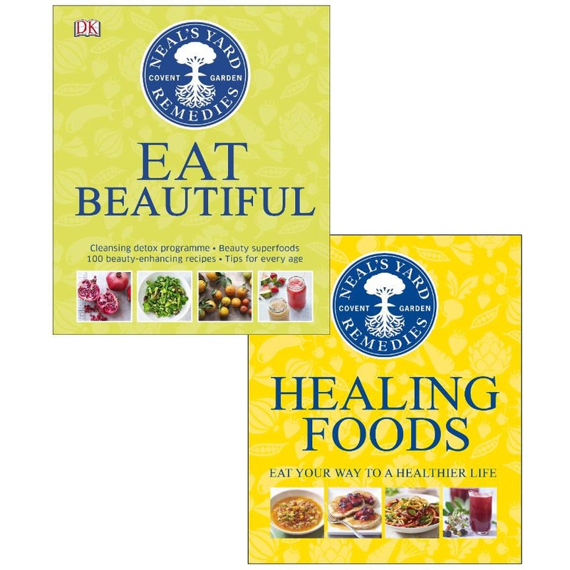 Neal’s Yard Remedies Collection 2 Books Set Eat Beautiful and Healing Foods