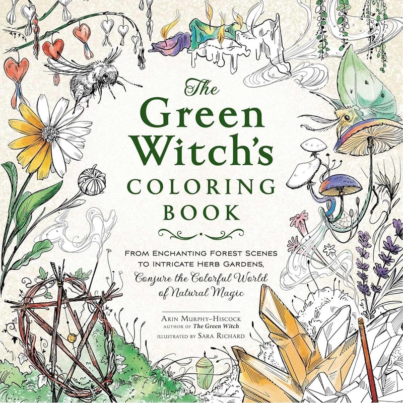 The Green Witch’s Coloring Book
