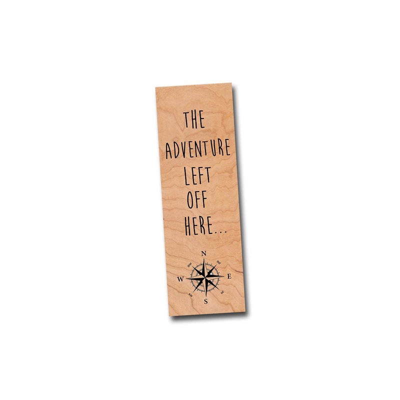 Fly Paper Products – The Adventure left off here Bookmark