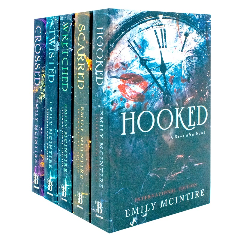 Never After Series by Emily McIntire 5 Books Collection Set – Fiction – Paperback (Hooked, Scarred, Wretched, Twisted & Crossed)