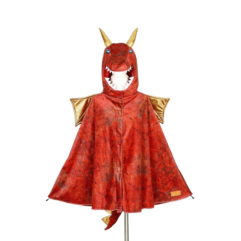 Red Dragon Cape (5-7 Years)