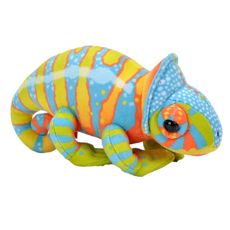 Wild Republic – Pocketkins Chameleon Stuffed Animal 5″