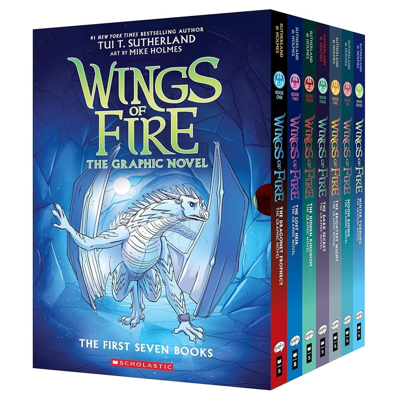 Wings of Fire Graphic Novel Set: Books 1-7