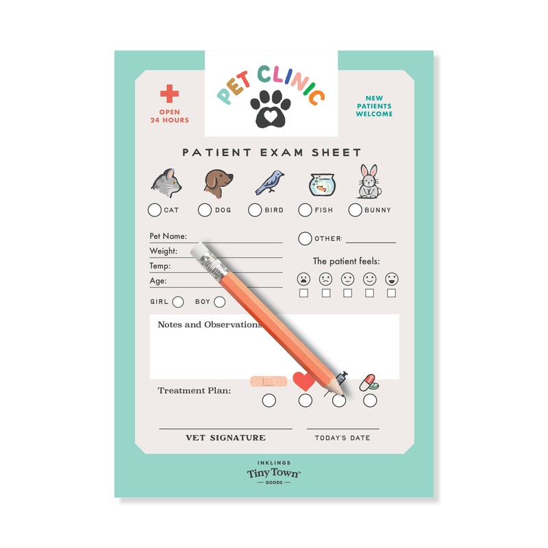 Inklings Tiny Town Play Notepad – Pet Clinic