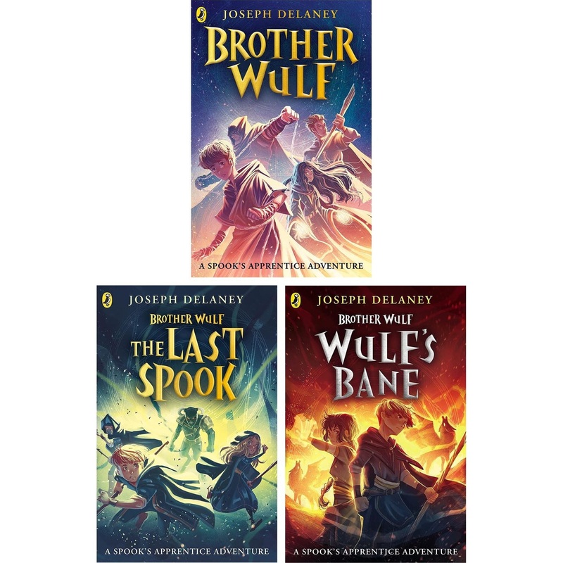 The Spook’s Apprentice: Brother Wulf By Joseph Delaney 3 Books Collection Set (Brother Wulf, Brother Wulf: The Last Spook & Brother Wulf: Wulf’s Bane)