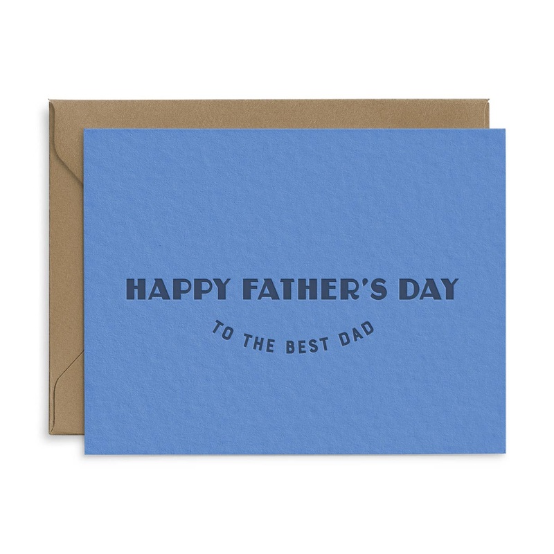 Best Dad Father’s Day Greeting Card