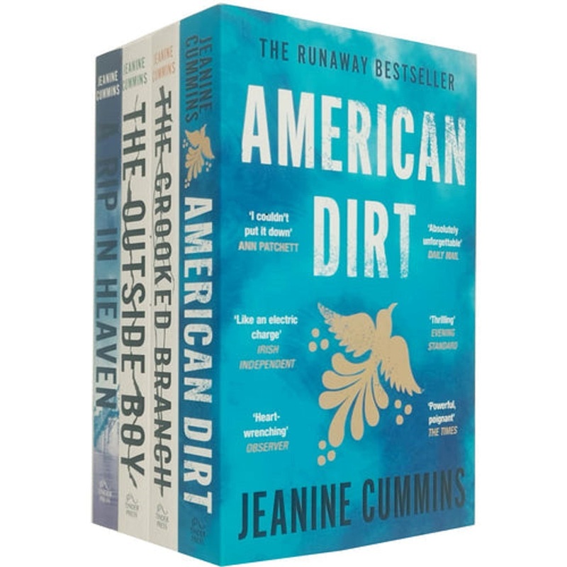 Jeanine Cummins 4  Book Collection Set | American Dirt, The Crooked Branch & More  Contemporary Fiction, Novels, Stories & Recommended Reads