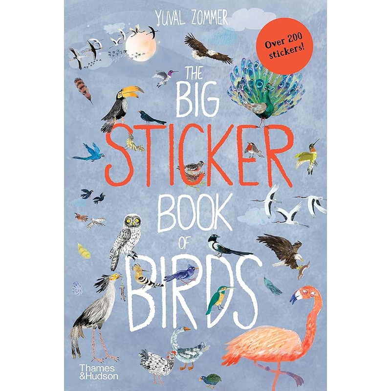The Big Sticker Book of Birds (The Big Book Series) by Yuval Zommer