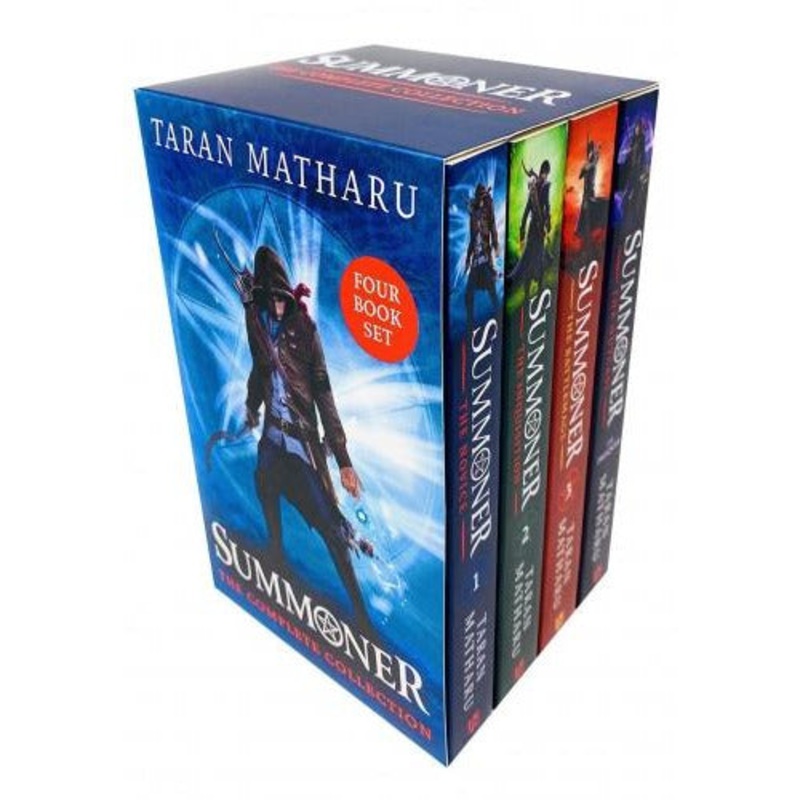 The Summoner 4 Books Box Set Collection By Taran Matharu – The Novice The Inquisitionthe Battlemag..