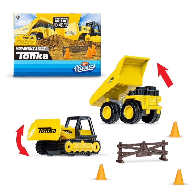 Tonka Mini Metals Classics 2-Pack