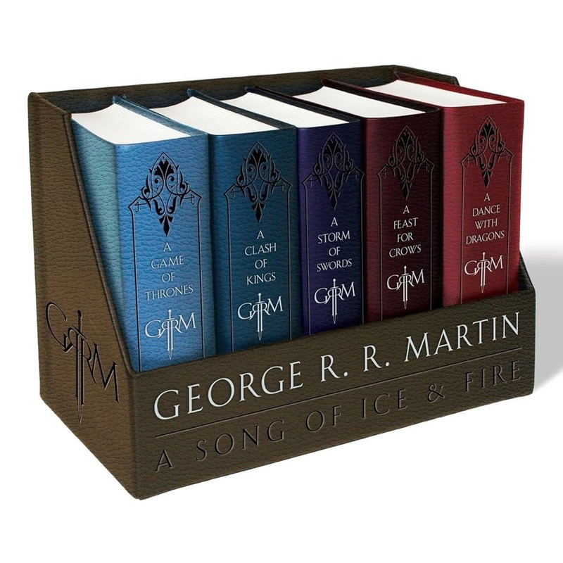 A Game of Thrones / A Clash of Kings / A Storm of Swords / A Feast for Crows / A Dance with Dragons (Song of Ice and Fire Series) (A Song of Ice and Fire) Set of 5 books, Pack of 5